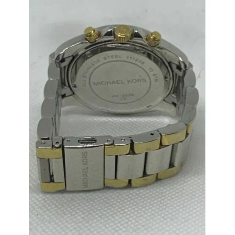 Michael Kors MK5685 Women's Watch Chronograph Stainless Steel 39mm Analog B835